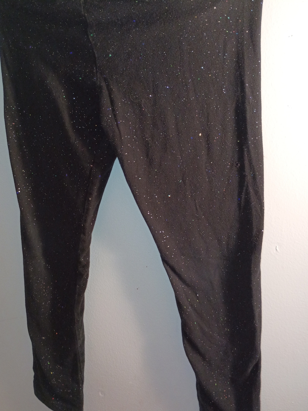 Cat & Jack Black Sparkle Girls Leggings